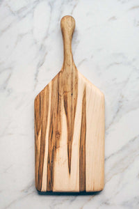 Ambrosia Maple Medium Cheese Board - A Handmade Serving Board With A Handle