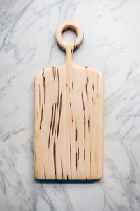 Ambrosia Maple Large Cheese Board - A Handmade Serving Board With A Handle