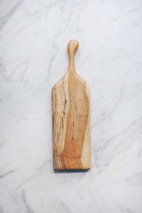 Handmade Spalted Maple Small Cheese & Charcuterie Boards with handles