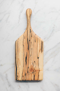 Spalted Maple Medium Cheese Board With Handle