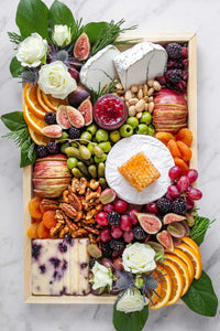 The Signature Cheese Board At A Cultivated Living - Vermont's Finest Garden To Table Seasonal Cheese Boards