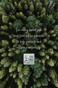 For every sale of the Ambrosia Maple Large Round Cheese Board one tree will be planted to help protect and restore our forests.